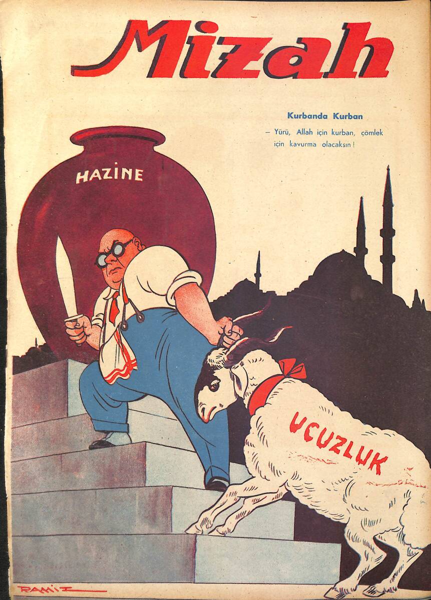MİZAH Tarafsız Memleket Mecmuası 1 Kasım 1946 Sayı: 17 NDR99503 - 1