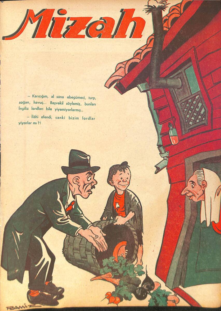 MİZAH Tarafsız Memleket Mecmuası 13 Aralık 1946 Sayı: 23 NDR99496 - 1