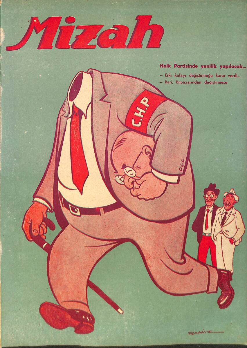 MİZAH Tarafsız Memleket Mecmuası 9 Ağustos 1946 Sayı: 5 NDR99490 - 1