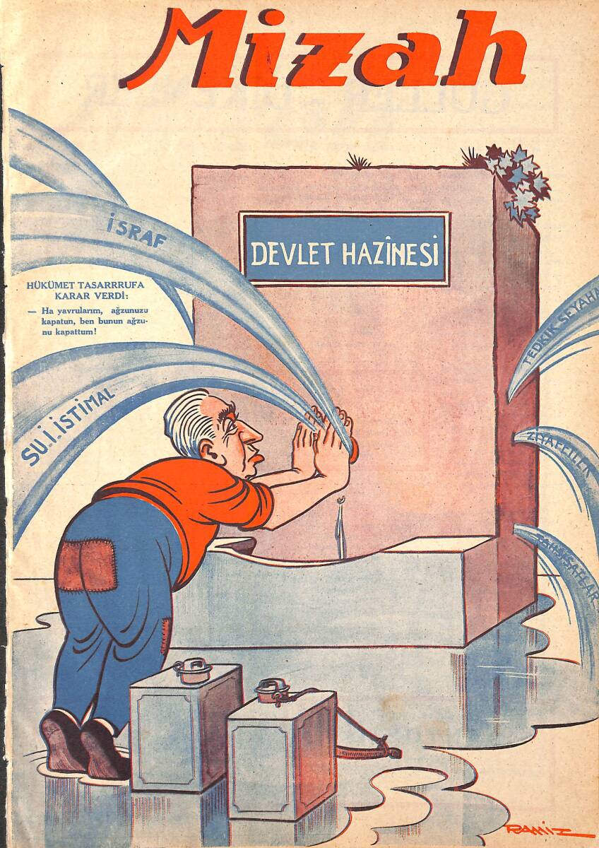 MİZAH Tarafsız Memleket Mecmuası Sayı:103 25 Haziran 1948 NDR94685 - 1