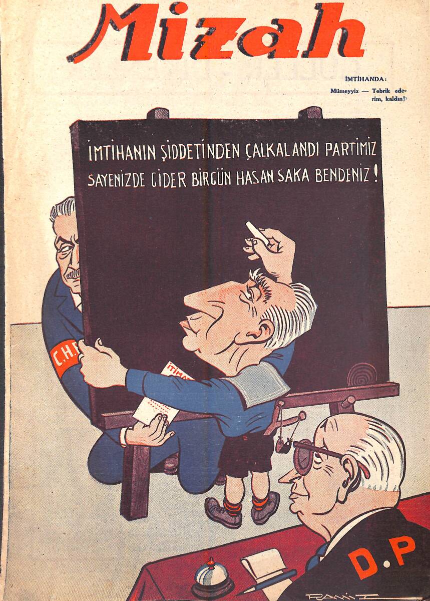 MİZAH Tarafsız Memleket Mecmuası Sayı:124 19 Kasım 1948 NDR94709 - 1
