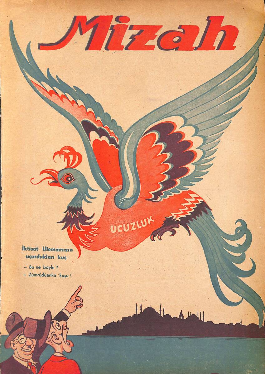 MİZAH Tarafsız Memleket Mecmuası Sayı:14 11 Ekim 1946 NDR94762 - 1