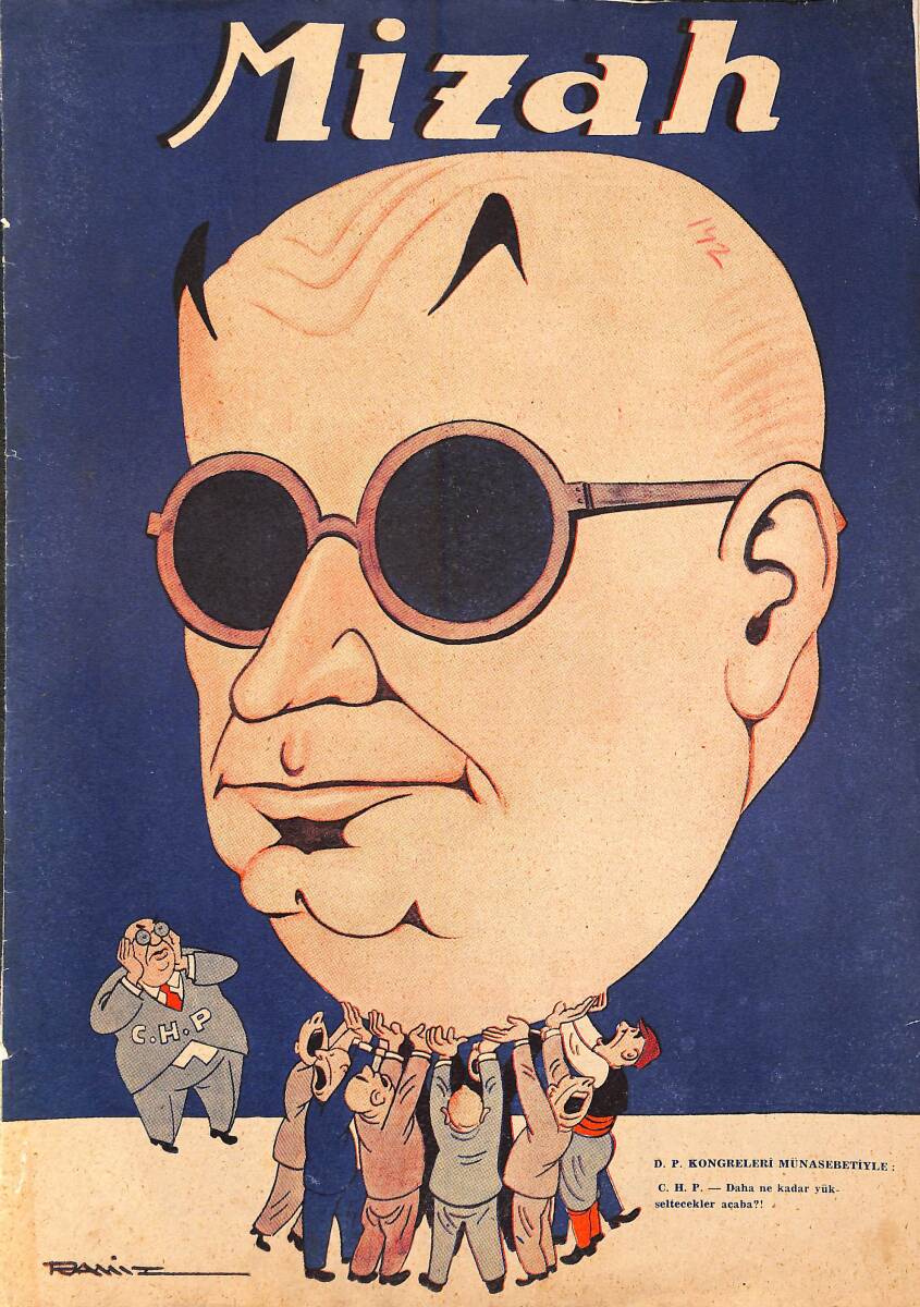 MİZAH Tarafsız Memleket Mecmuası Sayı:142 25 Mart 1949 NDR94818 - 1