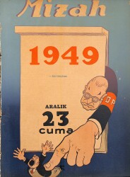 MİZAH Tarafsız Memleket Mecmuası Sayı:181 23 Aralık 1949 NDR94824 - Gökçekoleksiyon