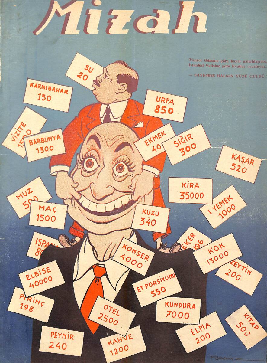 MİZAH Tarafsız Memleket Mecmuası Sayı:192 10 Mart 1950 NDR94829 - 1