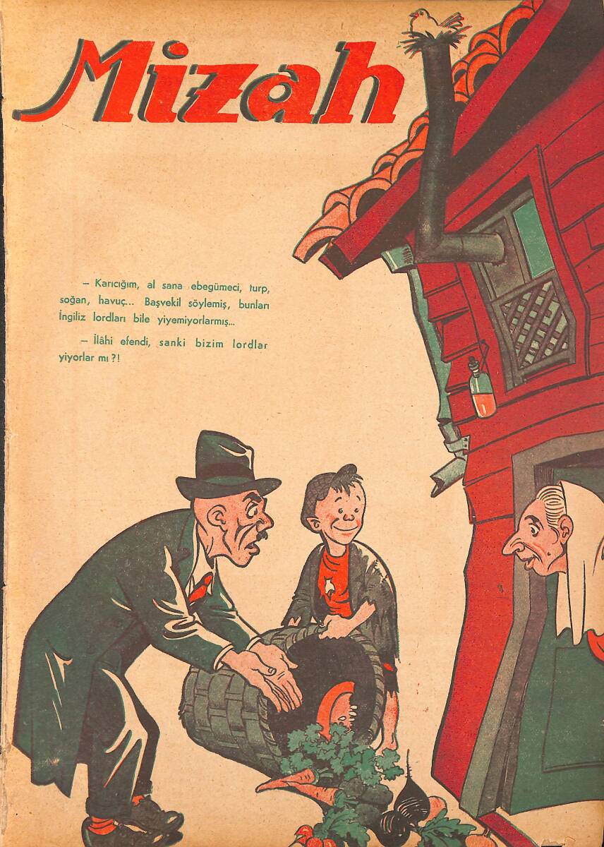 MİZAH Tarafsız Memleket Mecmuası Sayı:23 13 Aralık 1946 NDR95558 - 1