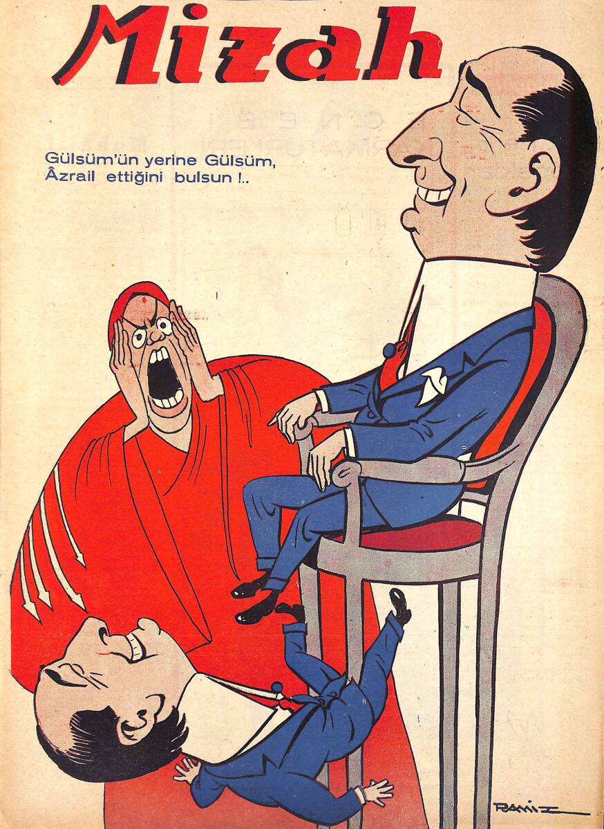 MİZAH Tarafsız Memleket Mecmuası Sayı:245 16 Mart 1951 NDR94776 - 1