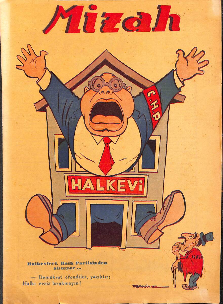 MİZAH Tarafsız Memleket Mecmuası Sayı:264 3 Ağustos 1951 NDR94852 - 1