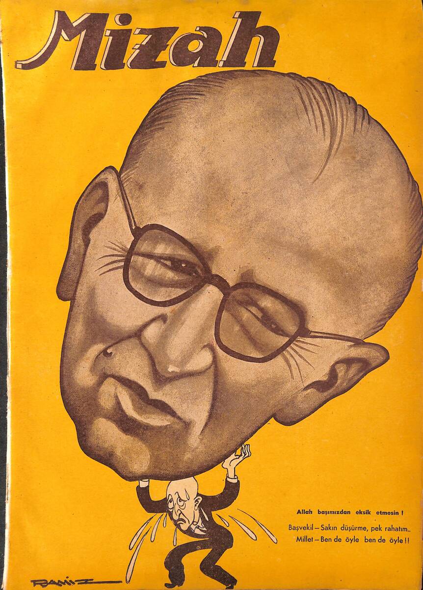MİZAH Tarafsız Memleket Mecmuası Sayı:4 2 Ağustos 1946 NDR94849 - 1