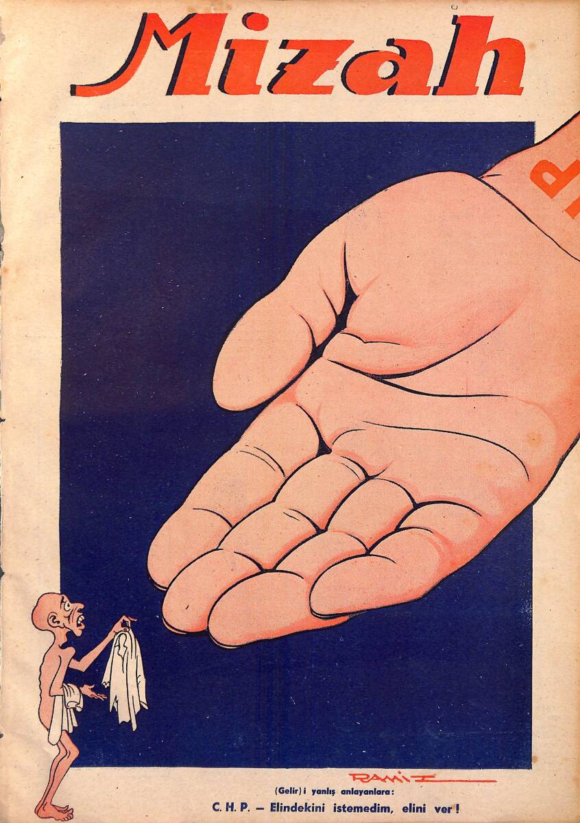 MİZAH Tarafsız Memleket Mecmuası Sayı:45 6 Haziran 1947 NDR94744 - 1