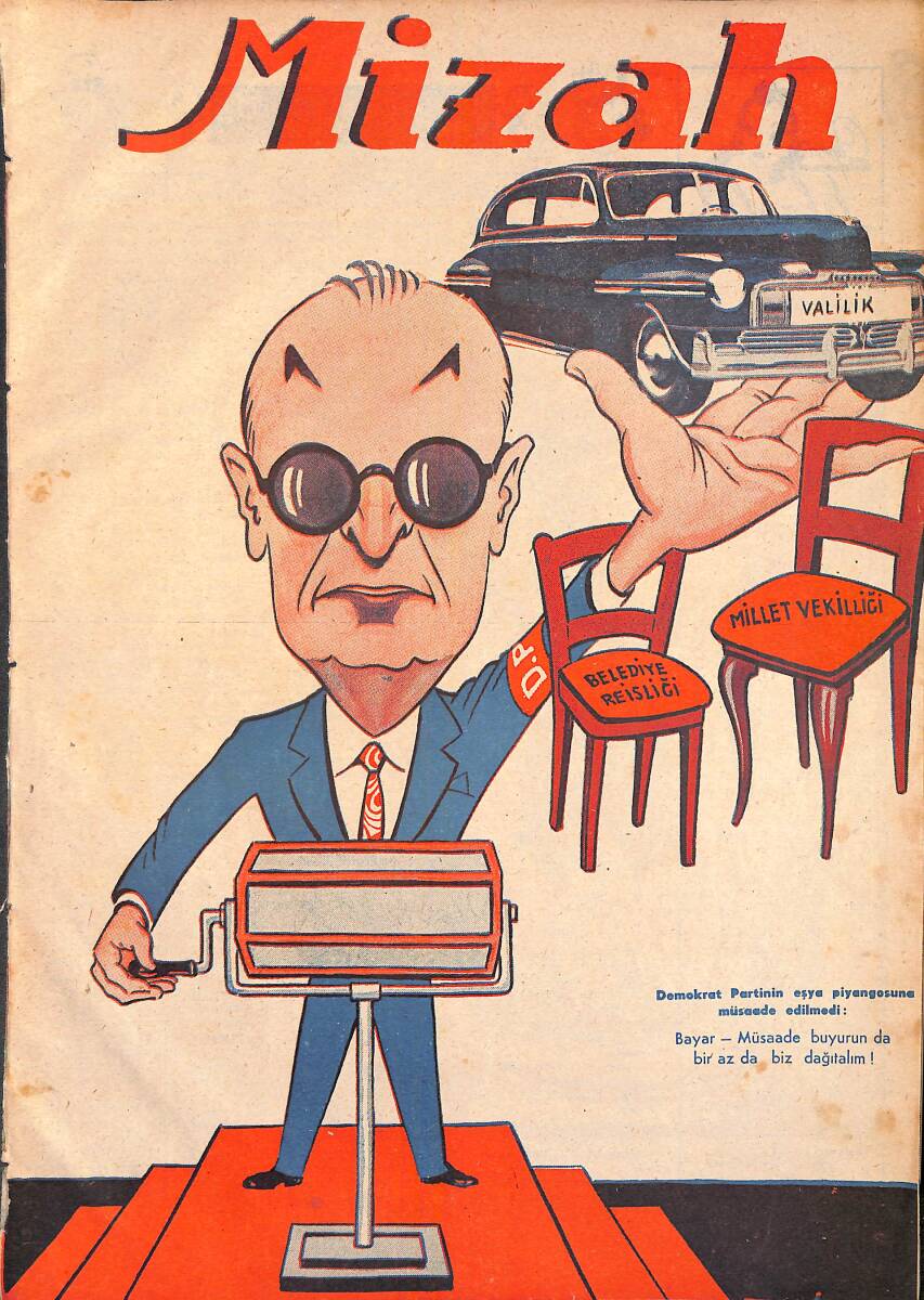 MİZAH Tarafsız Memleket Mecmuası Sayı:50 20 Haziran 1947 NDR94743 - 1