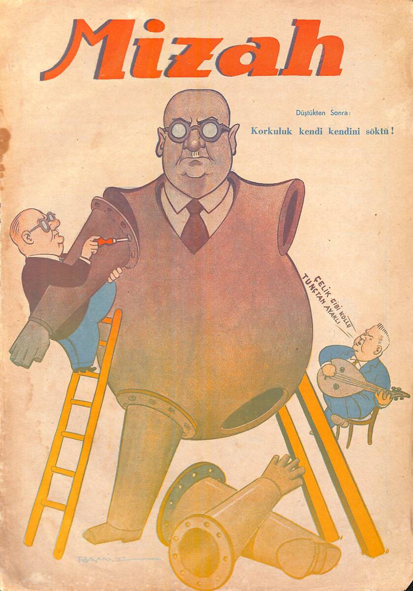 MİZAH Tarafsız Memleket Mecmuası Sayı:52 12 Eylül 1947 NDR94729 - 1