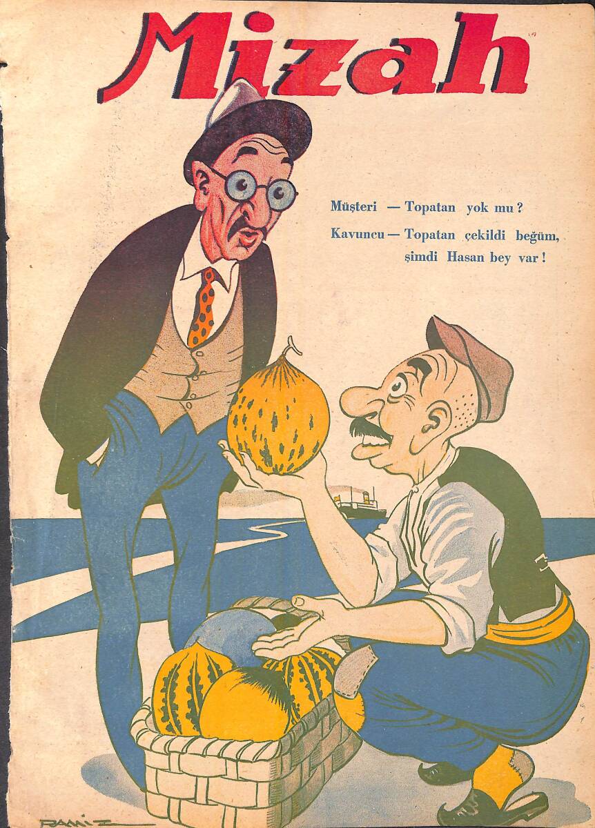 MİZAH Tarafsız Memleket Mecmuası Sayı:64 26 Eylül 1947 NDR94727 - 1