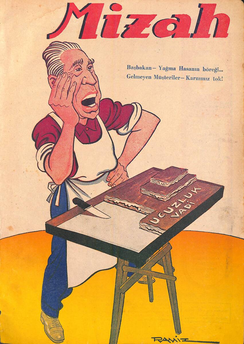 MİZAH Tarafsız Memleket Mecmuası Sayı:67 17 Ekim 1947 NDR94725 - 1