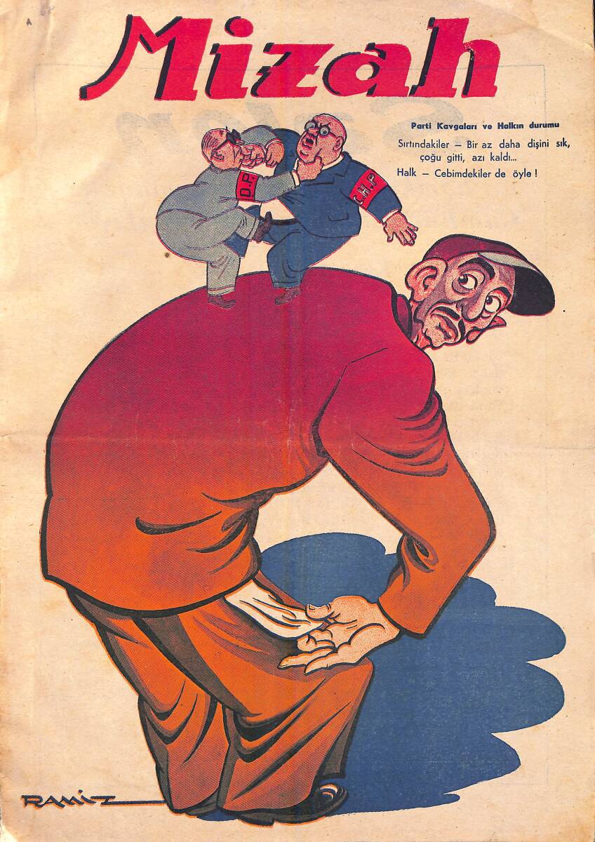 MİZAH Tarafsız Memleket Mecmuası Sayı:68 24 Ekim 1947 NDR94724 - 1