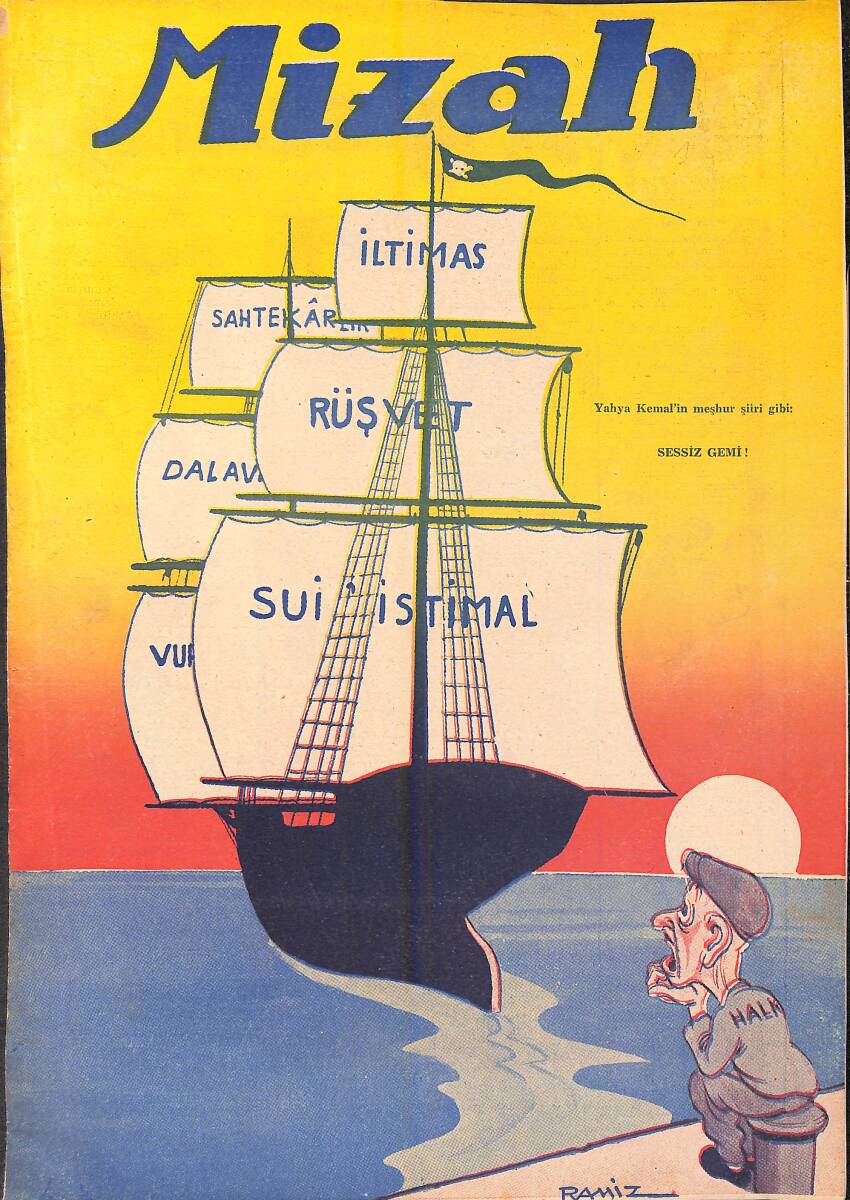 MİZAH Tarafsız Memleket Mecmuası Sayı:74 5 Aralık 1947 NDR94716 - 1