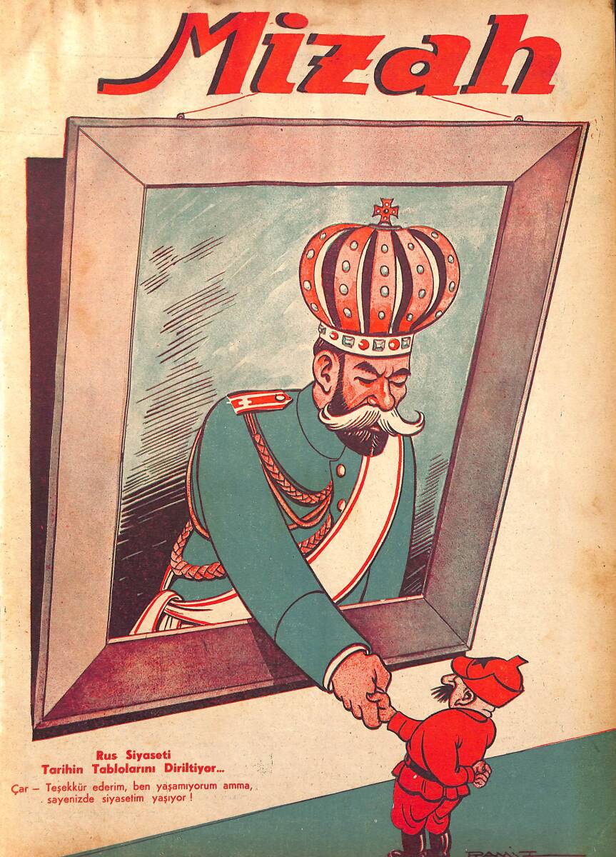 MİZAH Tarafsız Memleket Mecmuası Sayı:9 6 Eylül 1946 NDR94784 - 1