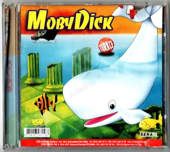 Moby Dick Orjinal VCD Çizgi Film (Sera) VCD28147 - 1