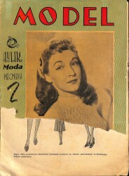 MODEL AYLIK MODA MECMUASI 1946 - Palto Modelleri DRG1375 - Gökçekoleksiyon