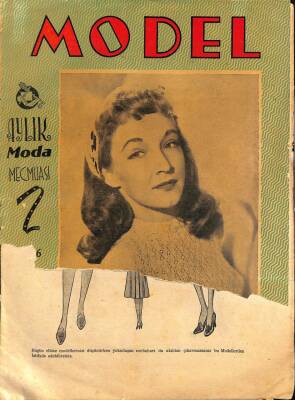 MODEL AYLIK MODA MECMUASI 1946 - Palto Modelleri DRG1375 - 1