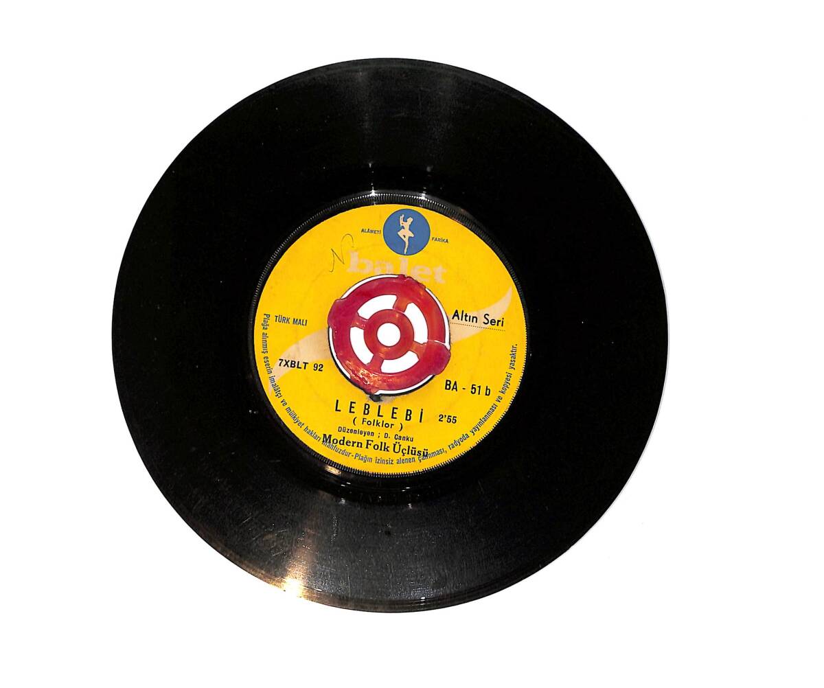 Modern Folk Üçlüsü - Sarhoş Oğlan / Leblebi PLAK (10/7.5) PLK26000 - 1