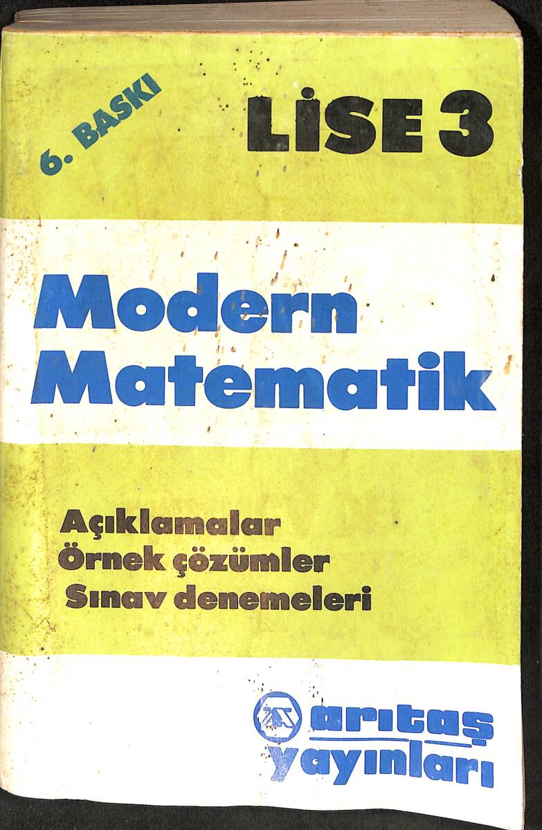 Modern Matematik Lise 3 Açıklamalar Örnek Çözümler Sınav Denemeleri NDR98999 - 1