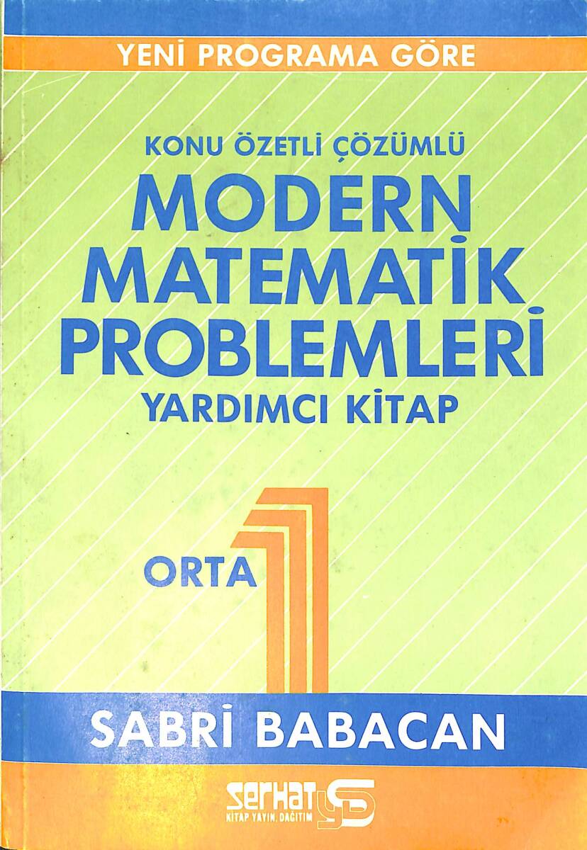 Modern Matematik Problemleri Yardımcı Kitap Orta 1 NDR98985 - 1