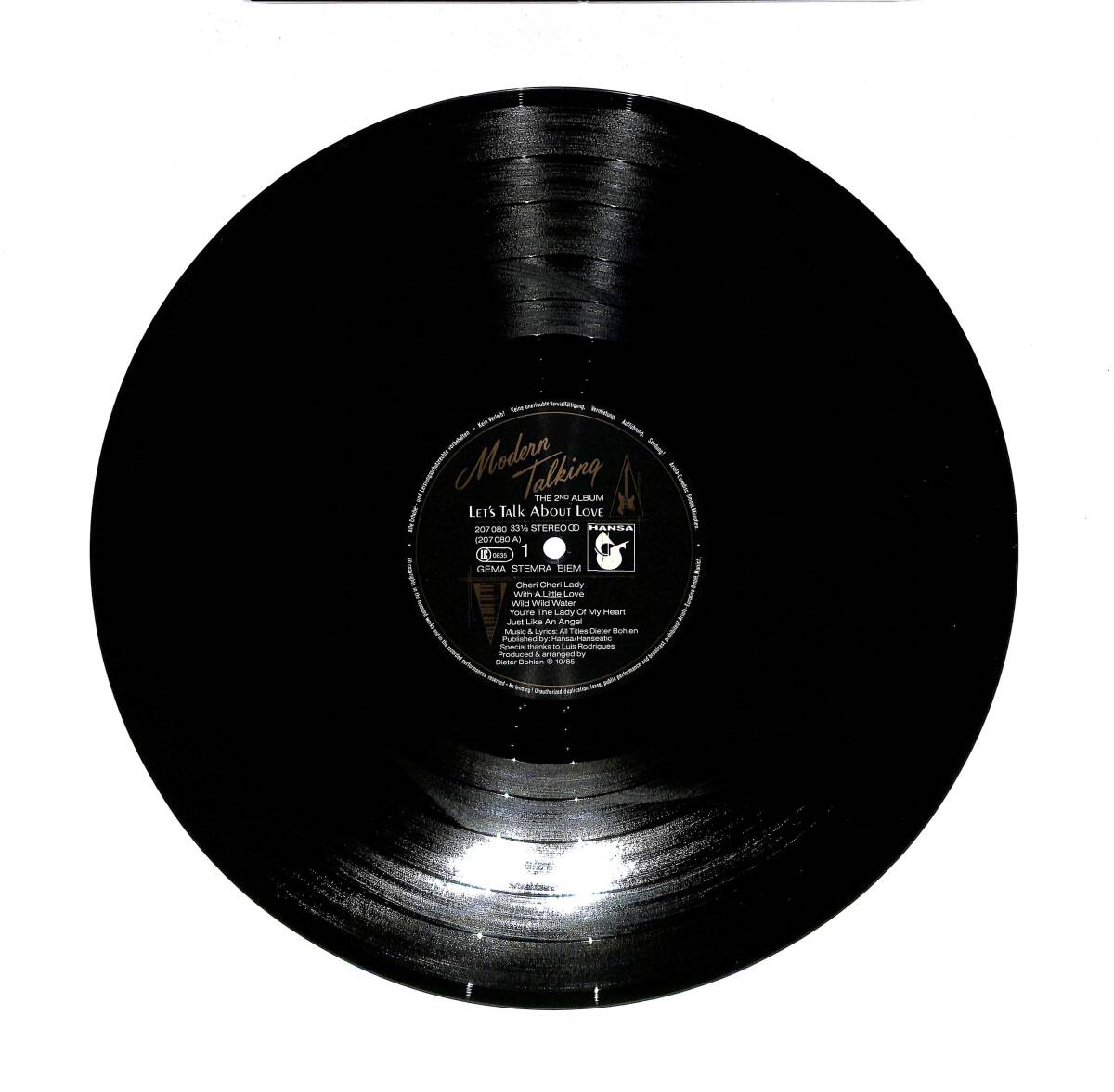 Modern Talking - Let's Talk About Love (The 2nd Album) (Almanya Baskı) LP PLAK (10/8.5) PLK25975 - 2