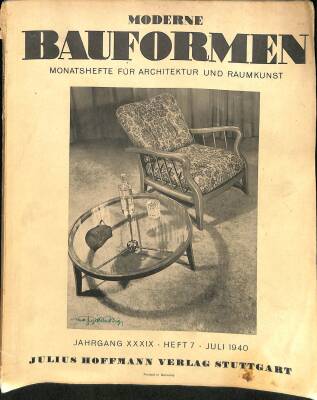 Moderne Bauformen Monatshefte Für Architektur Und Raumkunst Jahrgang XXXIX. Heft 7 Juli 1940 NDR78379 - 1