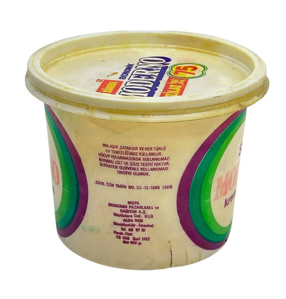 MODERNO Krem Deterjan 1980s (Dolu Kutu) 450gr AOB4631 - 2