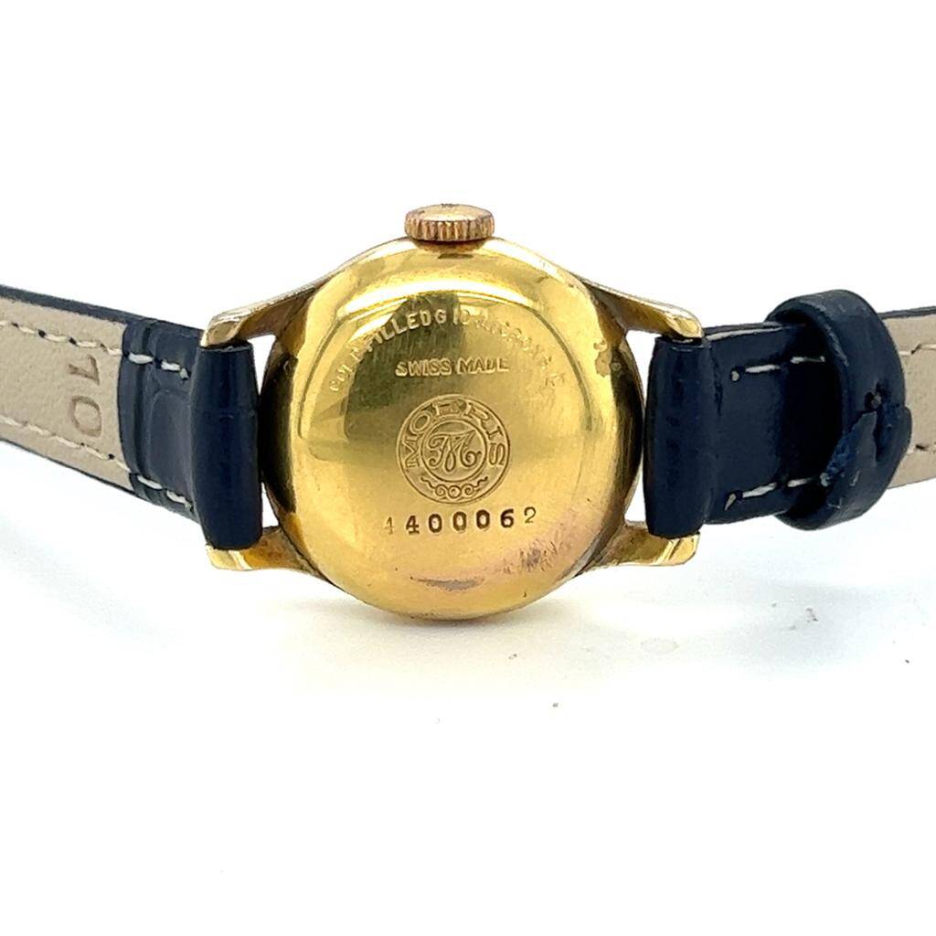 MOERIS Altın Kaplama Kurmalı Bayan Kol Saati EBY318 - 6