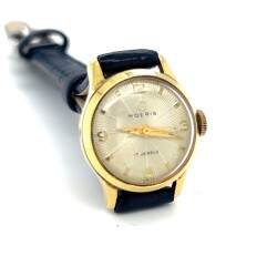 MOERIS Altın Kaplama Kurmalı Bayan Kol Saati EBY318 - 3