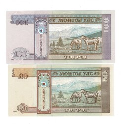 Moğolistan 50100 Tugrik - ÇİL YKP7608 - 2