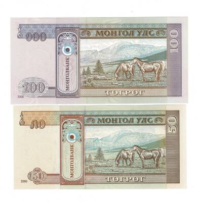 Moğolistan 50100 Tugrik - ÇİL YKP7608 - 2