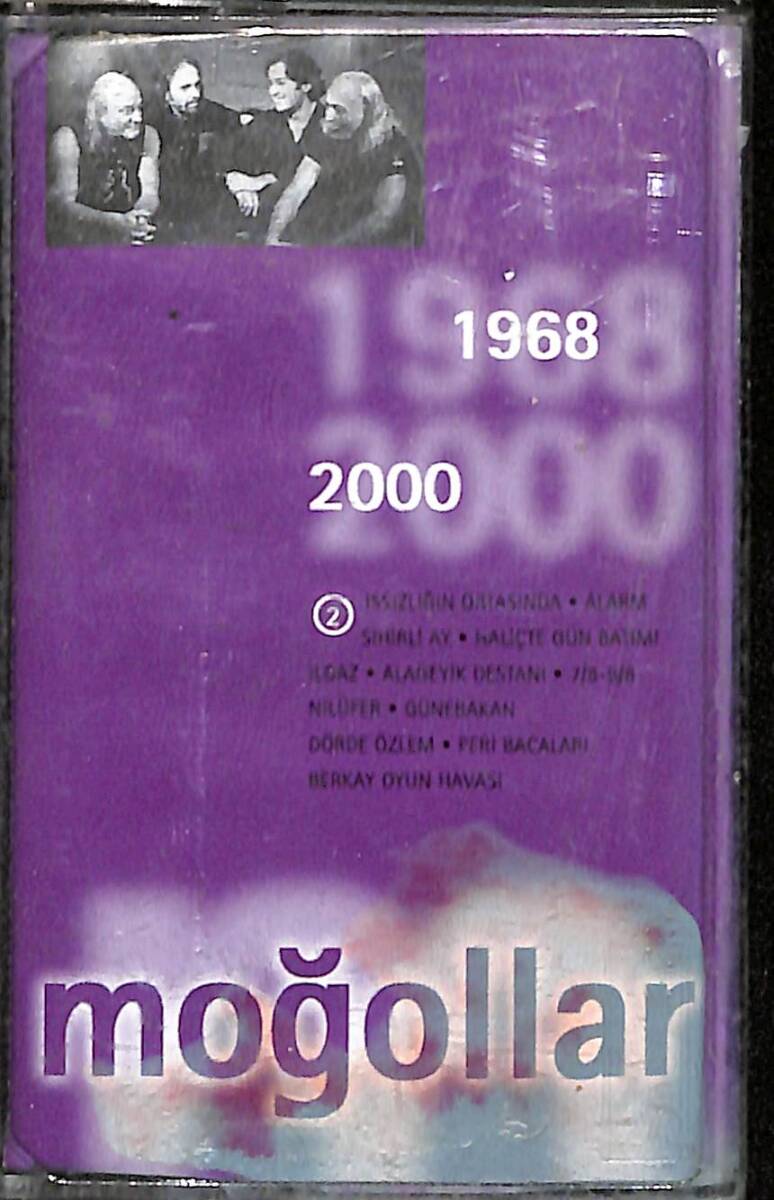 MOĞOLLAR 1968 - 2000 Kaset (İkinci El) KST28735 - 1