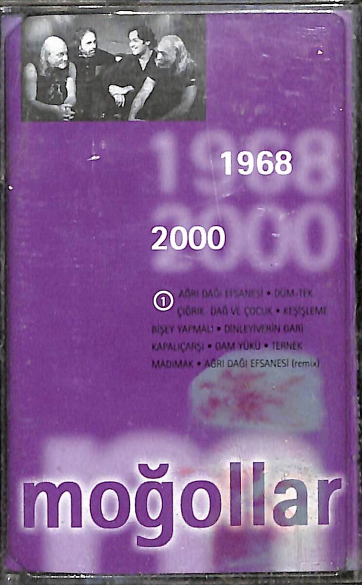 MOĞOLLAR 1968 - 2000 Kaset (İkinci El) KST28738 - 1
