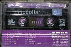 Moğollar 1968 - 2000 Orijinal Kaset (İkinci El) * Emre Kaset - 2001 * KST29985 - 2