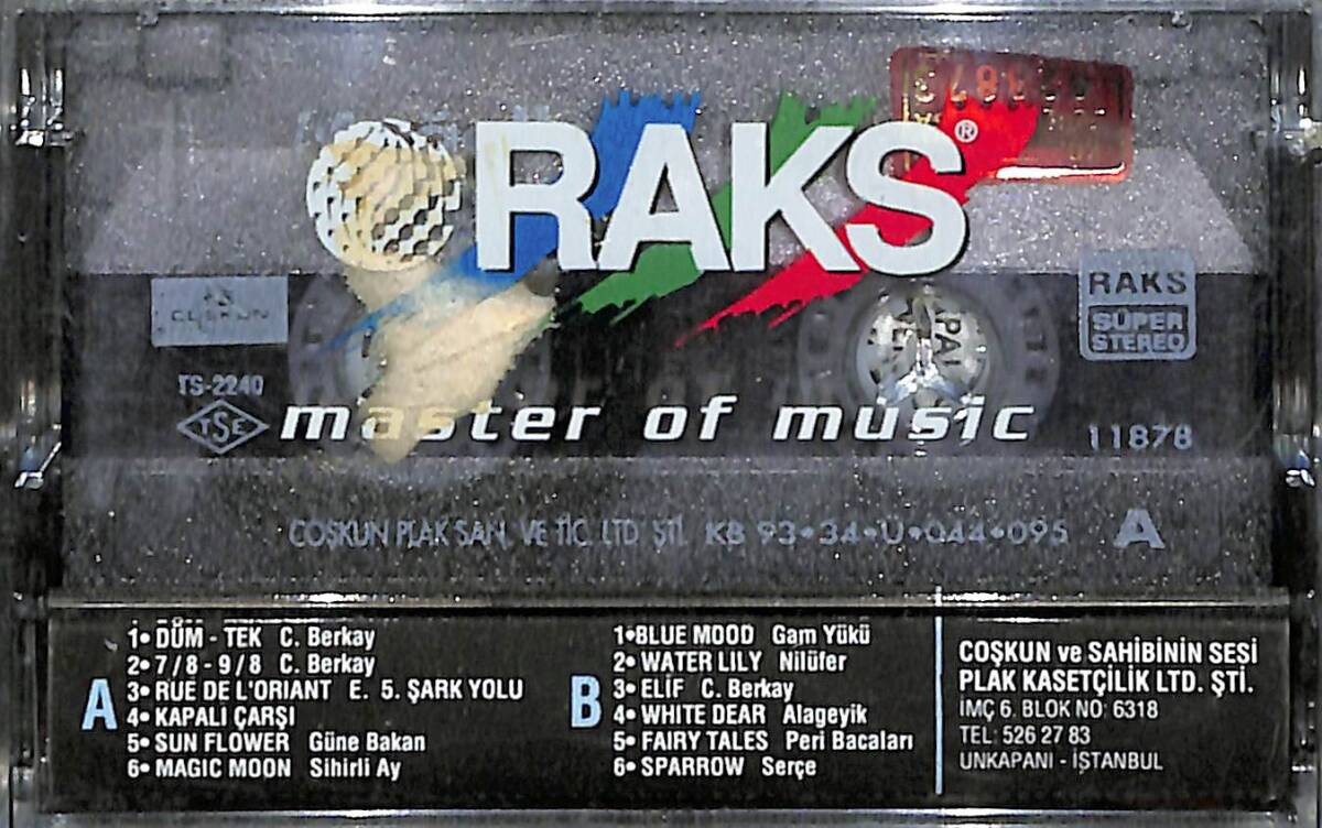 Moğollar - Düm-Tek Orijinal Kaset (SIFIR) * Coşkun Plak / Sahibinin Sesi - 1993 - Kırmızı Bandrol * KST31255 - 2