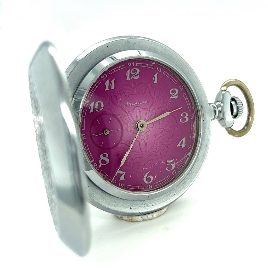 Molina Çift Kapaklı Rus Kurmalı Cep Saati – 49.7 mm (#0.86) SAA252 - 1