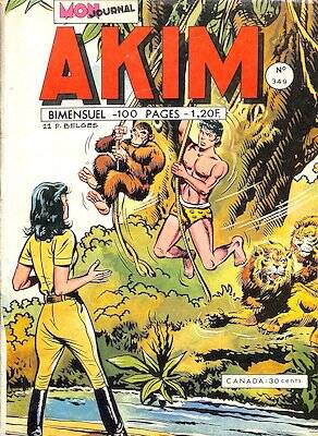 Mon Journal AKIM Bimensuel No349 , NADİR - AKIM Çizgi Roman NDR76955 - 1