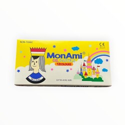 Monami 12 Renkli Yağlı Pastel Boya Seti AOB8875 - 3