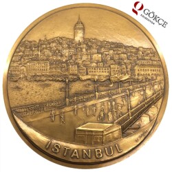 Monnaie De Paris *İstanbul Kuşatması* Bronz Madalyon MVM769 - Gökçekoleksiyon