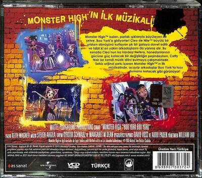 Monster Hign Boo York Boo York VCD Film VCD16848 - 2
