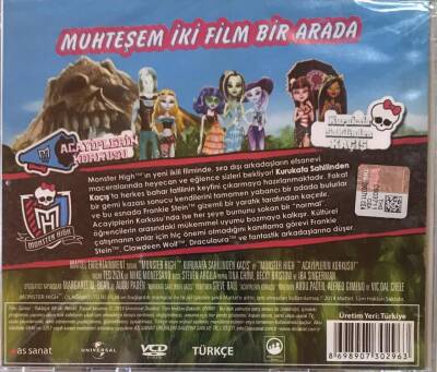 Monster Hing - Olağanüstü İki Film VCD Film VCD11725 - 2