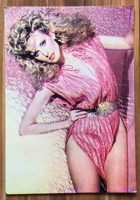 Morgan Fairchild Büyük Boy Kartpostal KRT8051 - 1