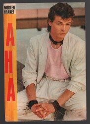 Morten Harket Büyük Boy Kartpostal KRT4740 - Gökçekoleksiyon