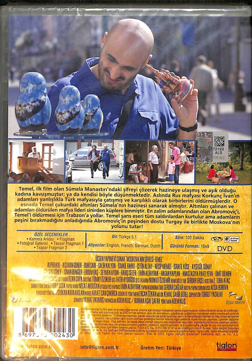 Moskova'nın Şifresi Temel DVD Film (Sıfır) DVD2663 - 2