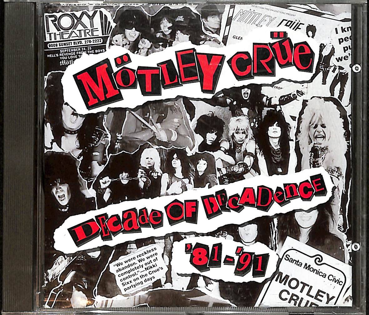 Mötley Crüe - Decade Of Decadence CD (İkinci El) CD4145 - 1