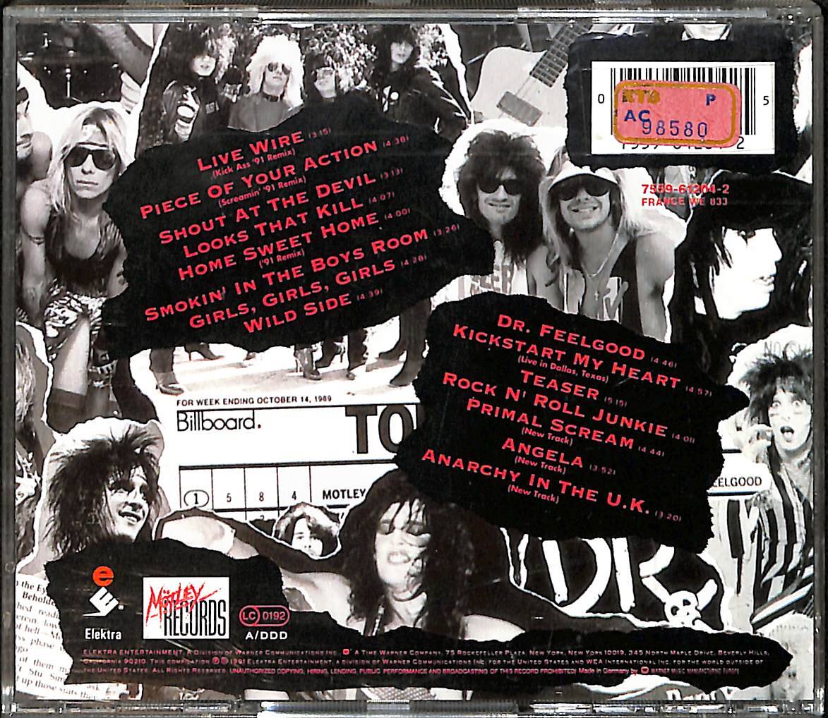 Mötley Crüe - Decade Of Decadence CD (İkinci El) CD4145 - 2