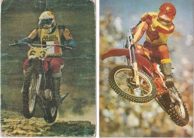 Motorsiklet Gösterileri 2li Kartpostal KRT10365 - 1